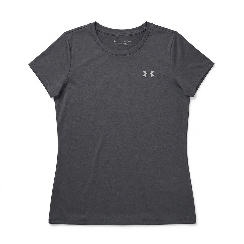 Under Armour Women's UA Tech Short Sleeve T-Shirt Black Small Workout